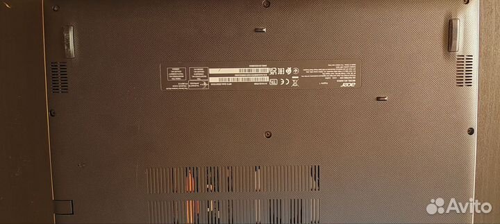 Ноутбук acer 4ядра, 4 потока, 8gb озу, uhd video