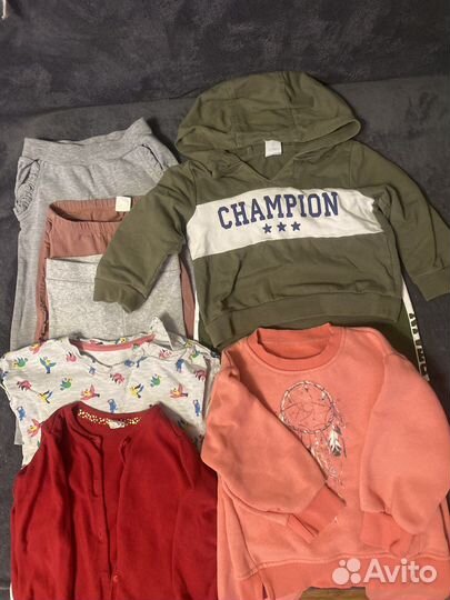 Вещи пакетом на девочку 86