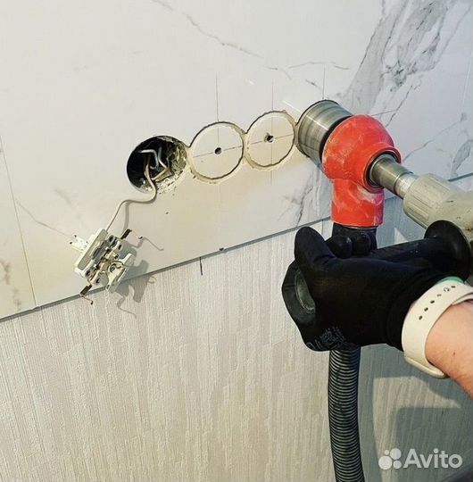 Электрик. Перенос розеток. Услуги электрика