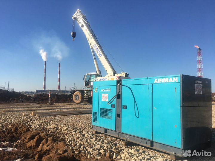 Аренда дизельного генератора airman 30-100кВт