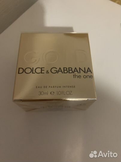 Dolce gabbana gold the one