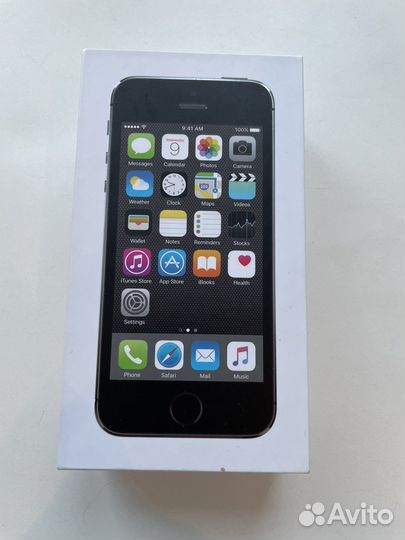 Коробка от iPhone 5s
