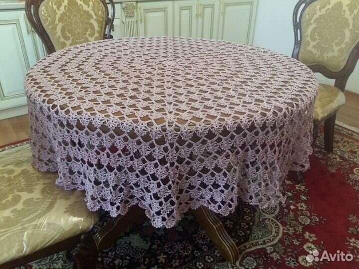 Скатерть круглая