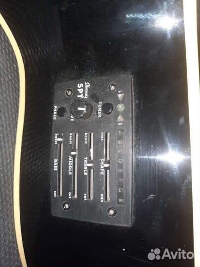 Акустическая бас гитара ibanez