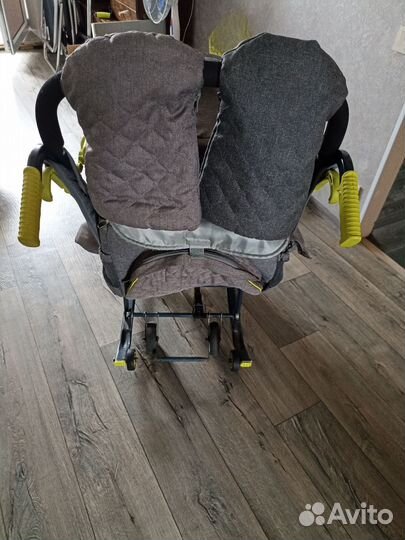 Детские санки коляска ника