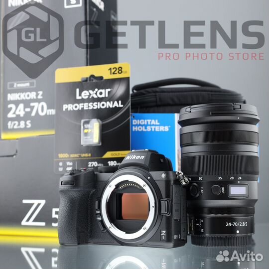 Nikon Z5 + Z 24-70 2.8 + Lexar 128GB + Holster