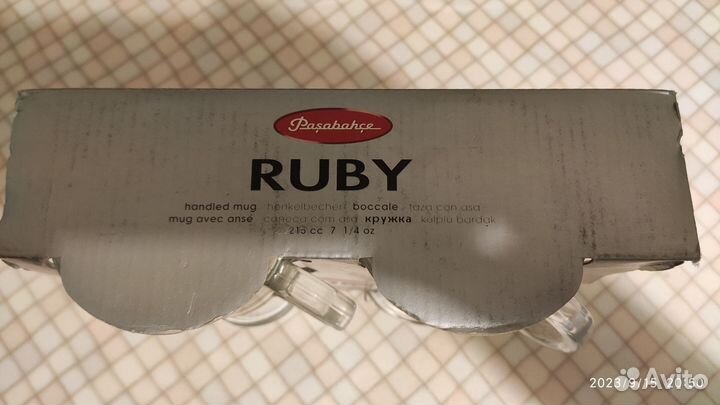 Бокалы для глинтвейна Руби