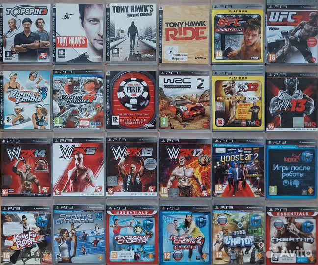 Спортивные игры на ps3, гонки, танцы, футбол пс3