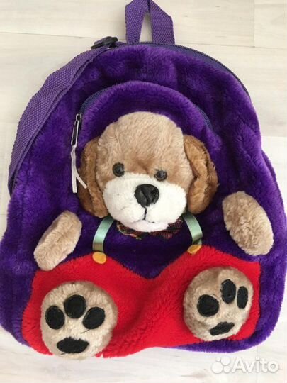 Детские мягкие рюкзачки/сумочки