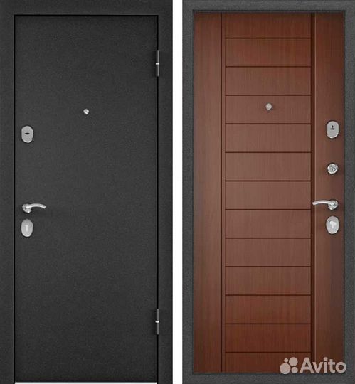 Дверь входная Torex X5 Букле графит C6-9 Лиственни