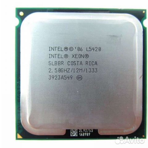 Процессор xeon l5420