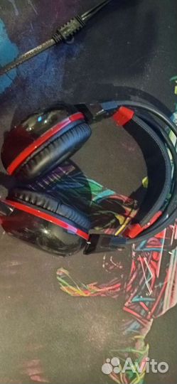 Игровые наушники с микрофоном bloody g300