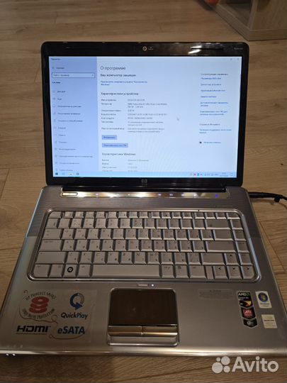 Ноутбук HP pavilion dv5
