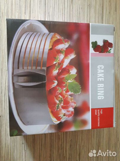 Металлическое кольцо для нарезки бисквита