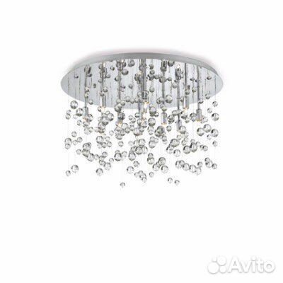 Люстра ideal LUX neve PL15 cromo