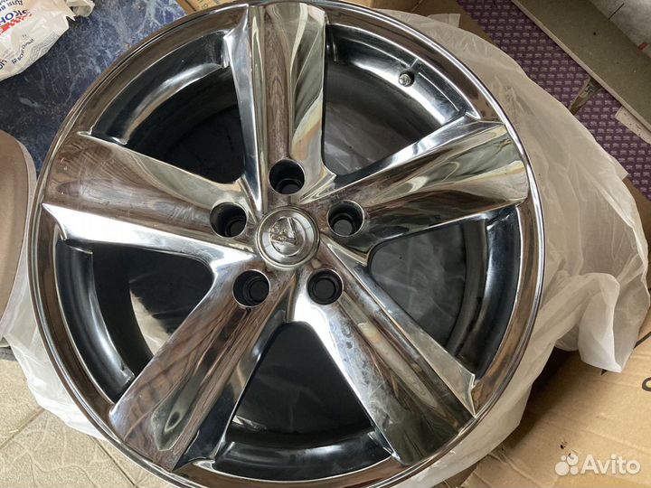 Диски хромированные на lexus, Toyota r18