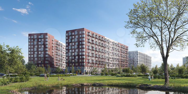 2-к. квартира, 53,9 м², 9/12 эт.