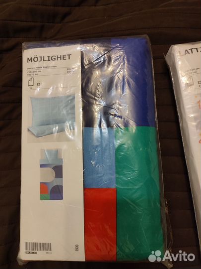 Детское постельное белье новое икеа