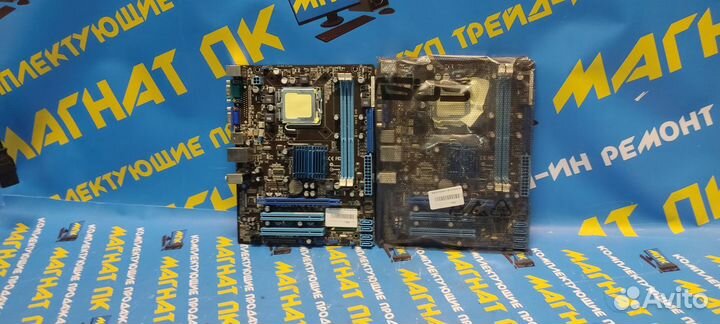 Материнская плата s775 DDR Asus P5G41T-M