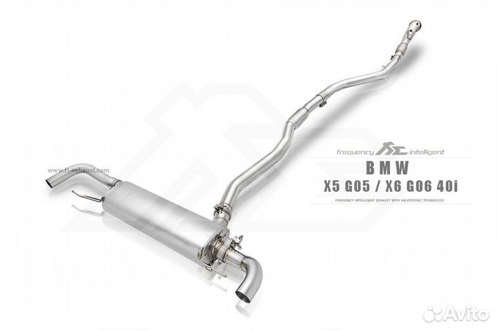 Выхлопная система FI Exhaust для BMW X5 G05/X6 G06