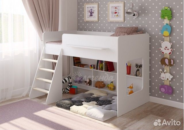 Кровать чердак
