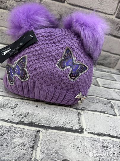 Шапка зимняя для девочки