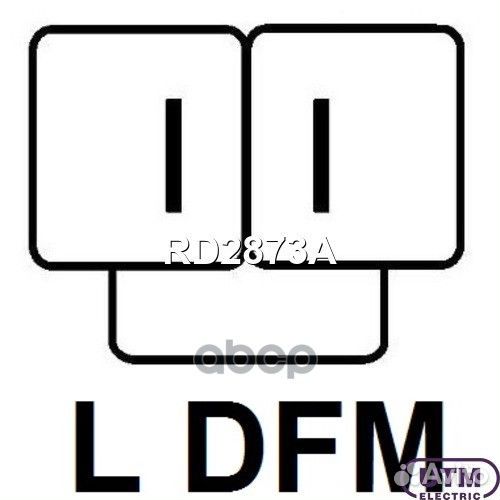 Регулятор генератора RD2873A Utm