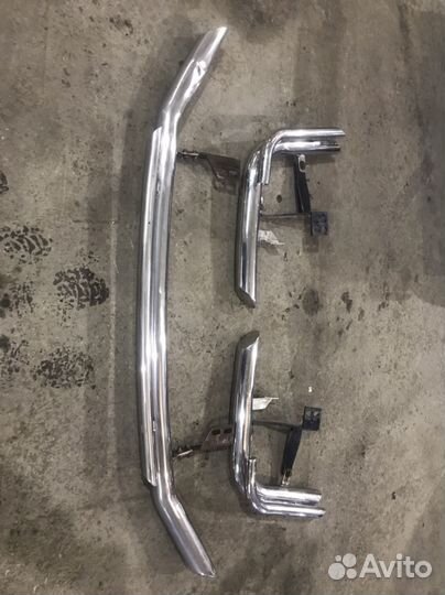 Защита бампера toyota land cruiser 200