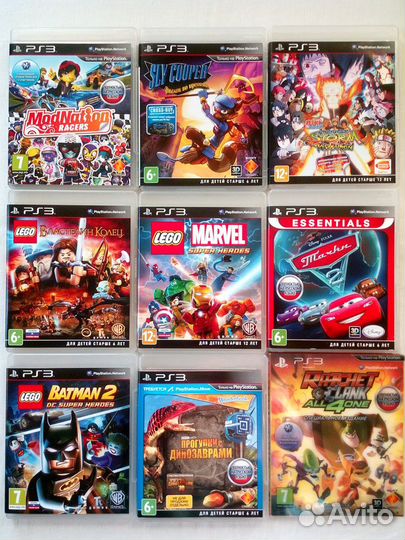 Lego Рататуй Пакман EyePet Игры для Детей на PS3