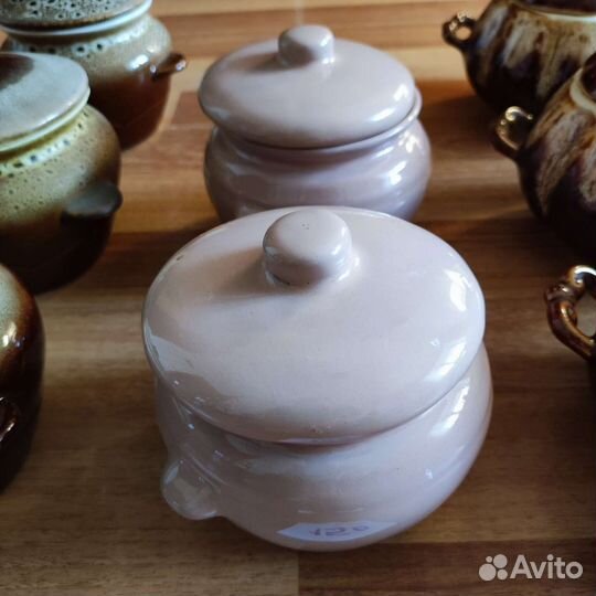 Горшки глиняные для запекания