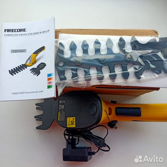 Триммер firecore садовый аккумуляторный