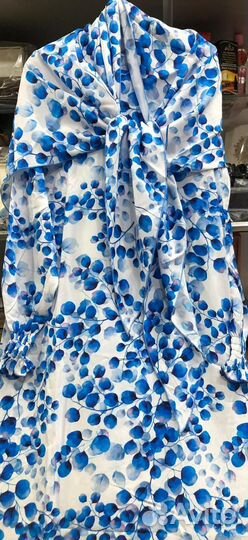 Платье трикотажное женское длинное