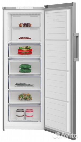Морозильная камера Beko B1rfnk292S серебристый