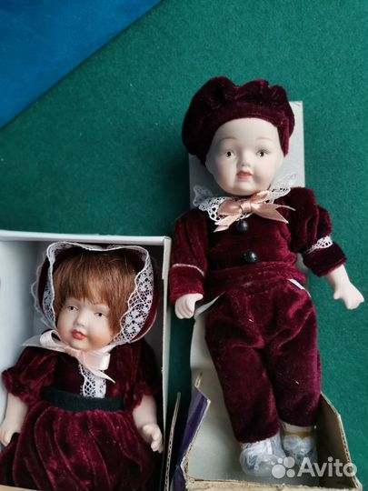 Кукла девочка в одежде СССР пупсы фарфор Европа