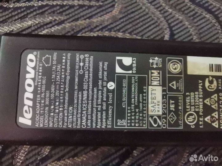 Блок питания для ноутбука hp 19.5v