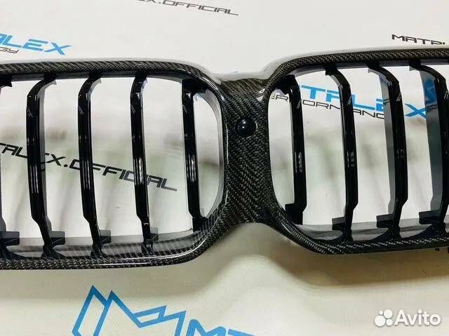 Решетка радиатора BMW G30 LCI, Performance, карбон