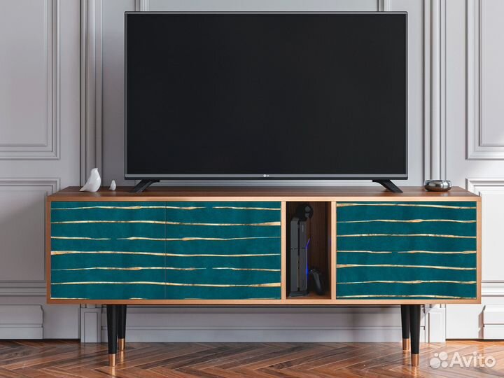 Тв-тумба T1 - Орех - Ocean Drive