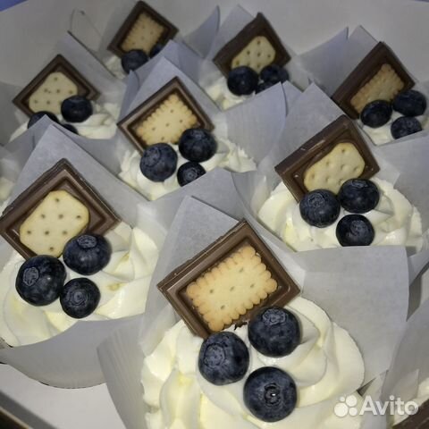 Капкейки на заказ кексы cupcakes мини маффины