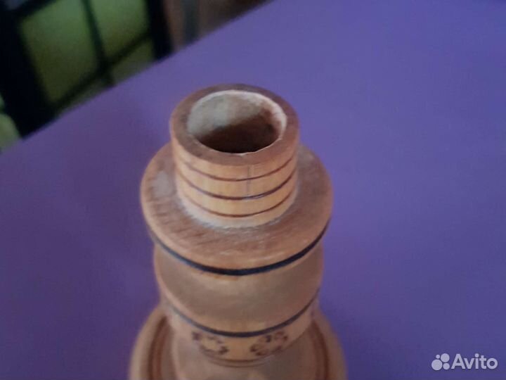 Подсвечник деревянный