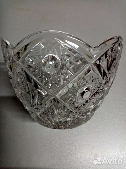 Хрустальная Ваза Конфетница СССР