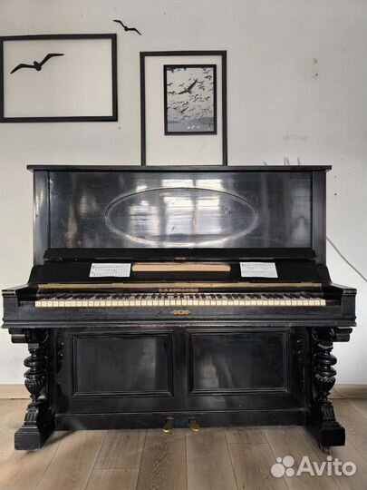 Старинное пианино C. J. Gebauhr