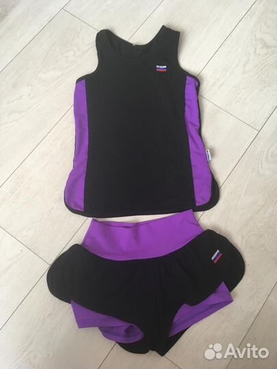 Майка борцовка и шорты спортивные