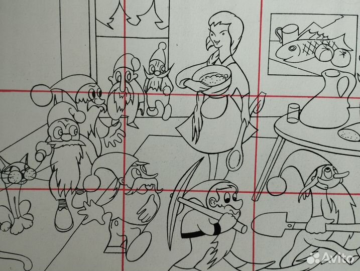 Картонные пазлы периода СССР