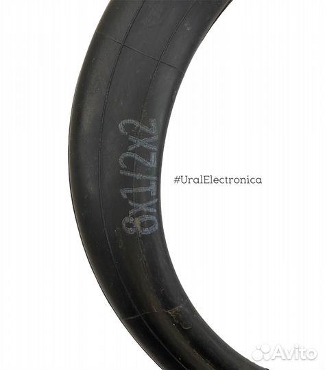 Камера 8 1/2х2 загнутый ниппель для самокатов