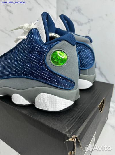 Кроссовки nike air jordan 13 blue