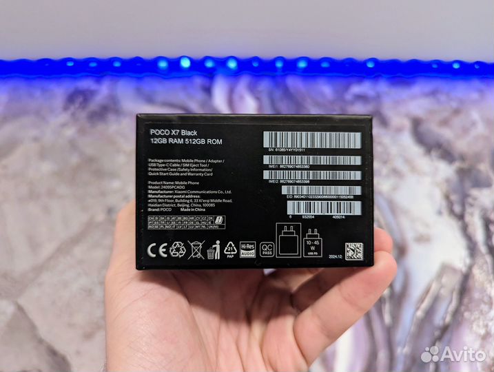 Xiaomi Poco X7, 12/512 ГБ