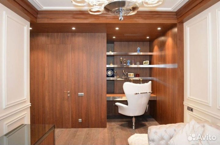 Межкомнатные скрытые двери с отделкой