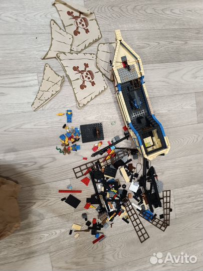 Enlighten brick пиратский корабль