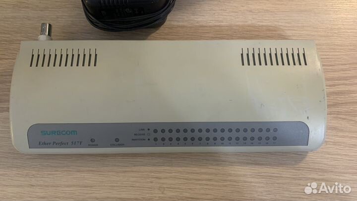 Коммутатор / свитч surecom ether perfect 517t