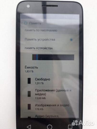 Alcatel PIXI 3(4.5) 4027D, 4 ГБ